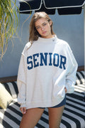 Bucketlist Senior ’27 Reversible Mock-Neck Sweatshirt