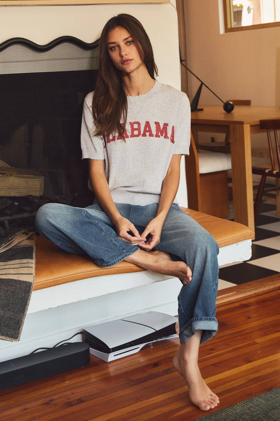 Oddi Game Day Sweater Knit Top