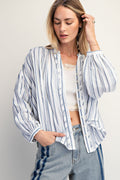 Double Clothed Striped Shirt
