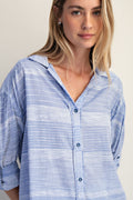 Soft Striped Cotton Shirt