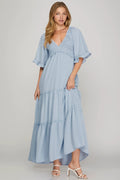 Smocked Maxi Dress