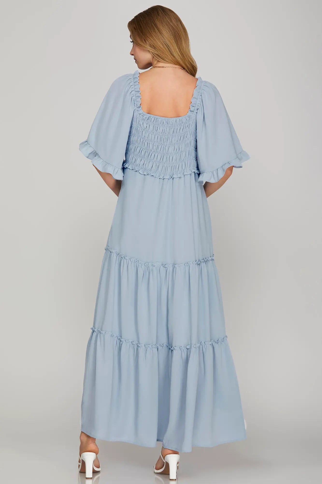 Smocked Maxi Dress