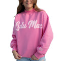 Lulu Mac Script Mock Neck Sweatshirt