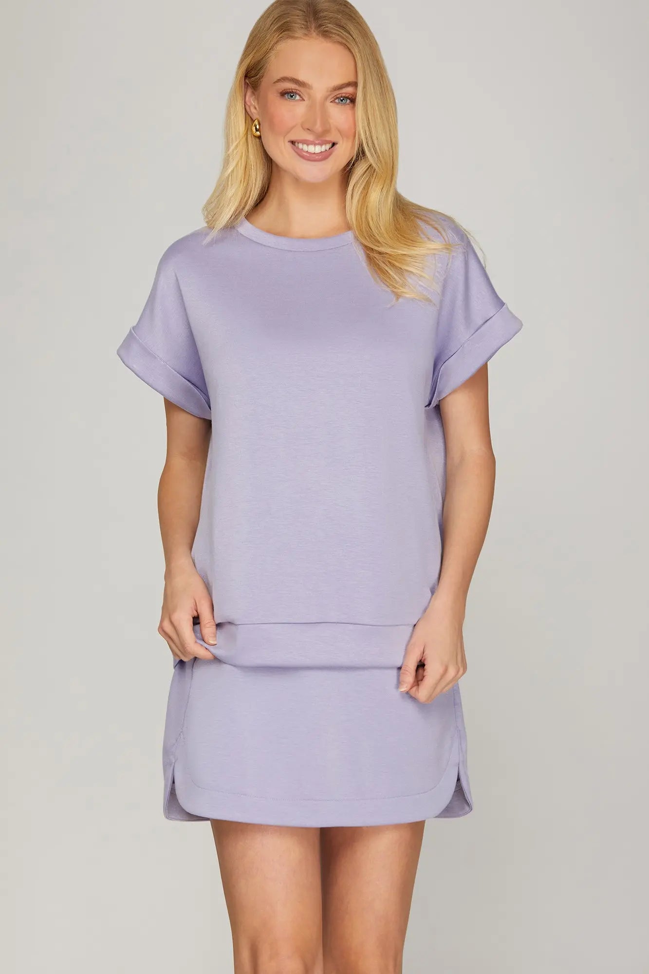 Knit Skort with Pockets