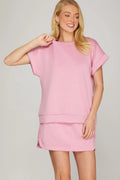 Knit Skort with Pockets