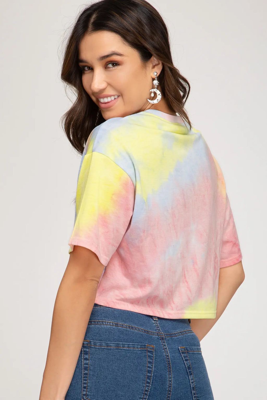 TIE DYED CROP TOP