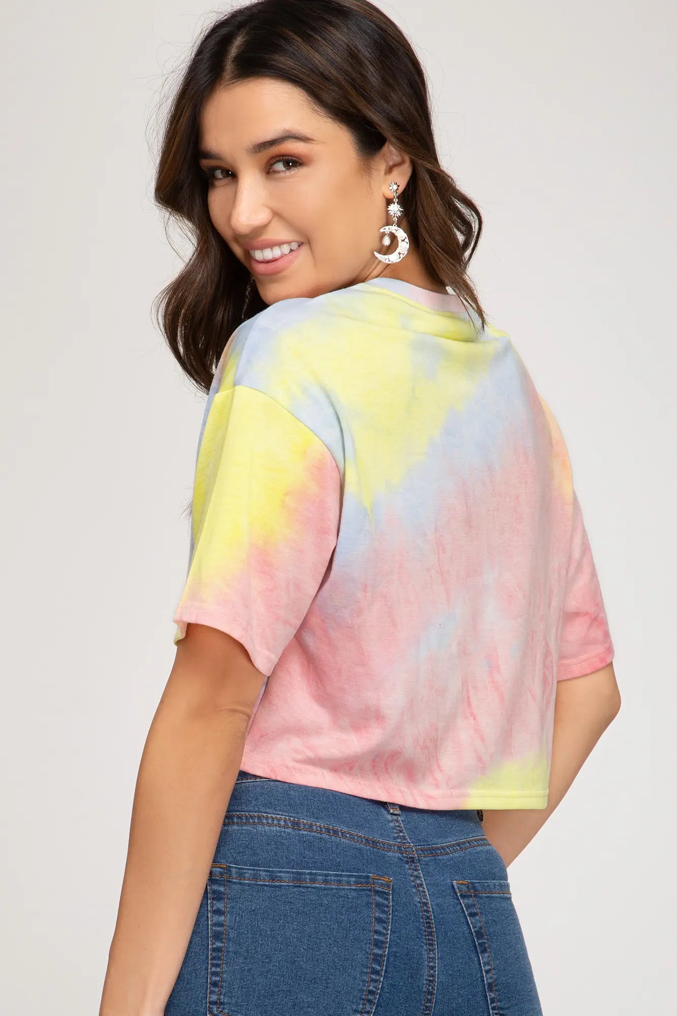 TIE DYED CROP TOP