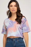 TIE DYED CROP TOP