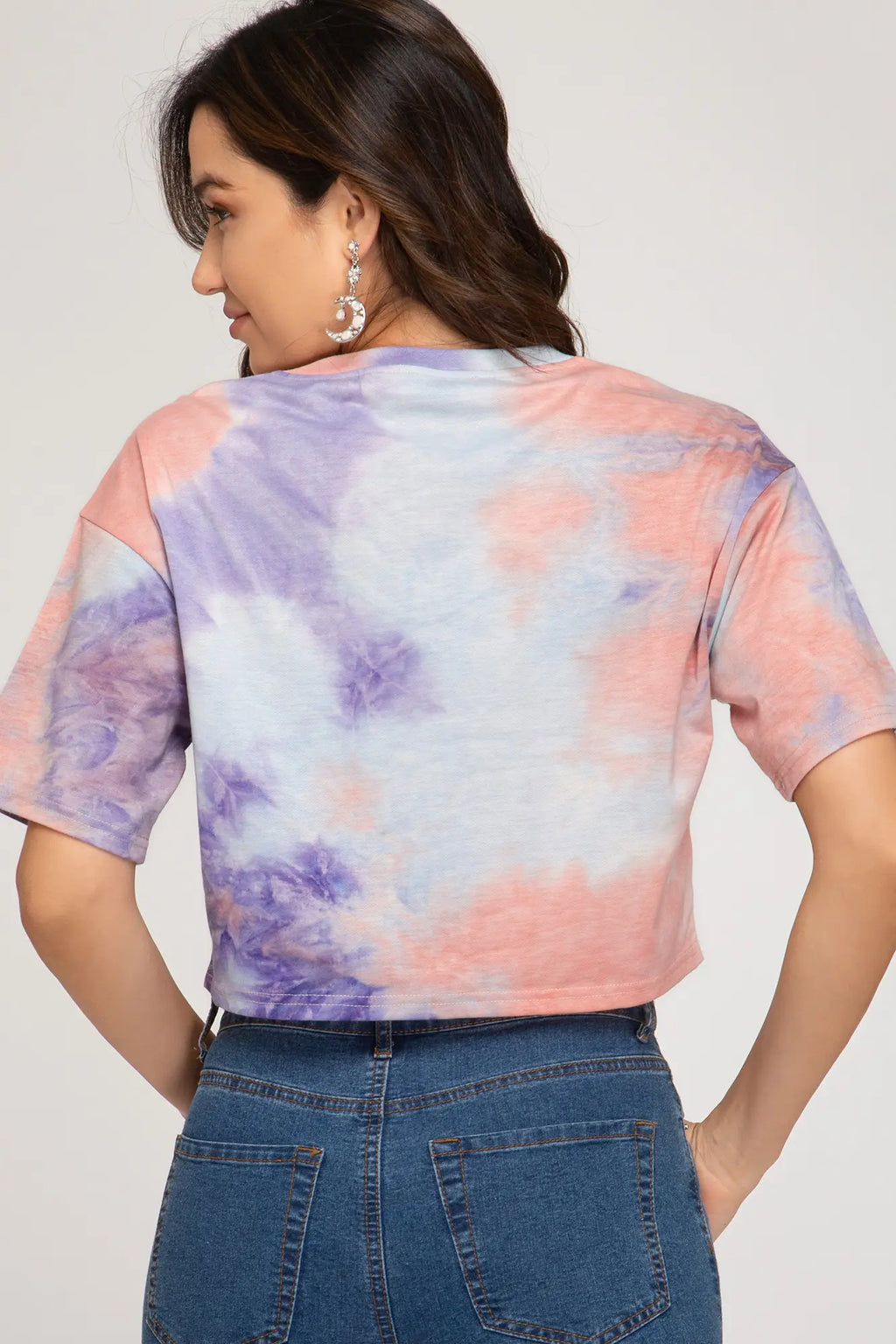 TIE DYED CROP TOP