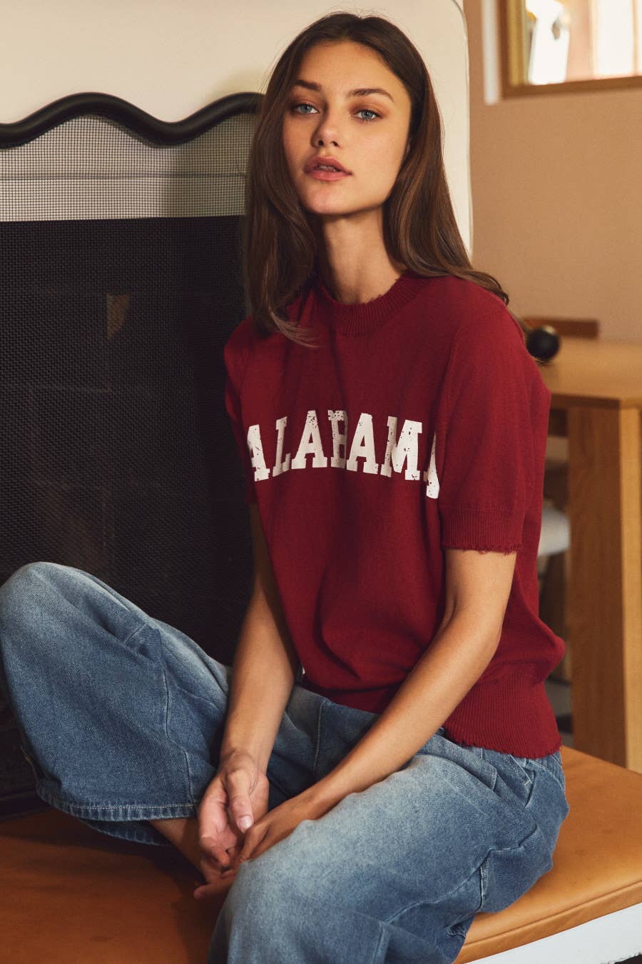 Oddi Game Day Sweater Knit Top